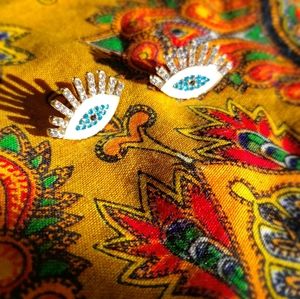 Bohemian stud 3rd eye earing $8 buy 2 get one FREE